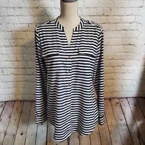 Premise Studio Striped Classic Button Up